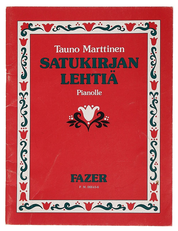 Satukirjan Lehtiä - Marttinen, Tauno - Tietokirjat ja oppaat - 10105442527 - 0