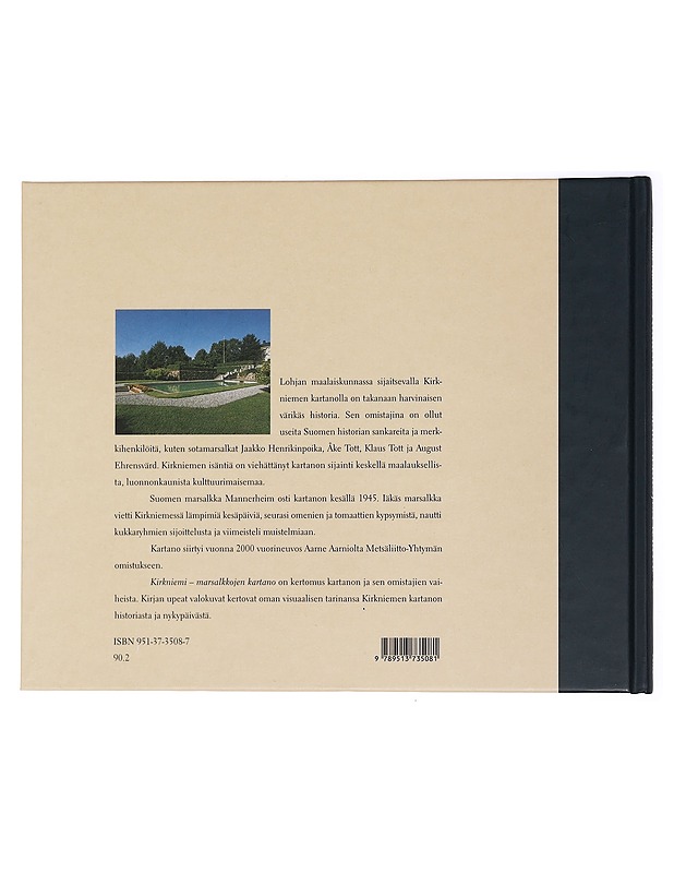 Kirkniemi - Marsalkkojen kartano - Veikko Kallio - Tietokirjat ja oppaat - 10105442526 - 1