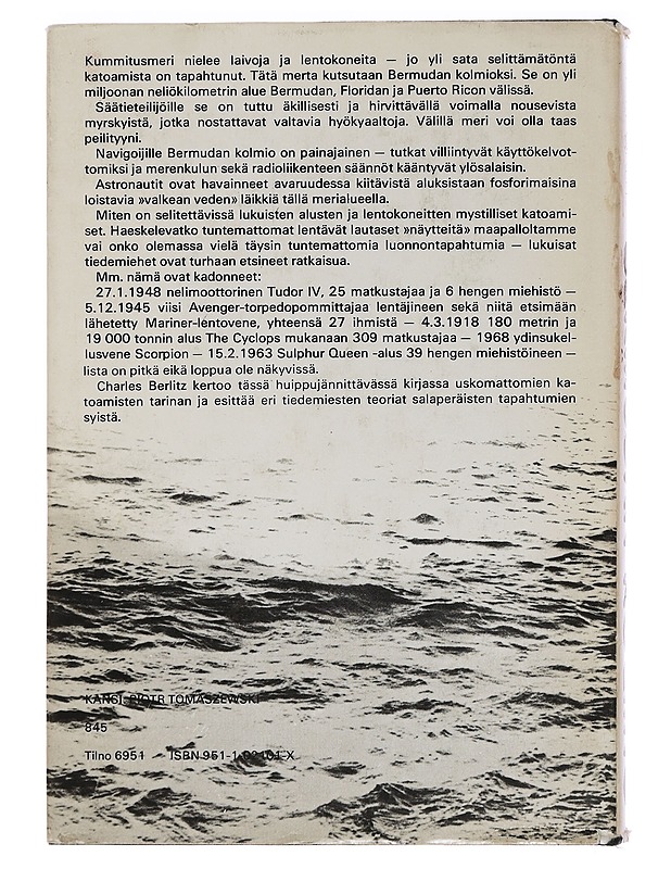 Bermudan kolmio - Berlitz, Charles - Romaanit ja novellit - 10105442562 - 1