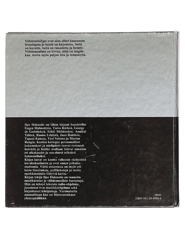 Malmsténista Marioniin - Ilpo Hakasalo - Elämäkerrat ja muistelmat - 10105442566 - 1