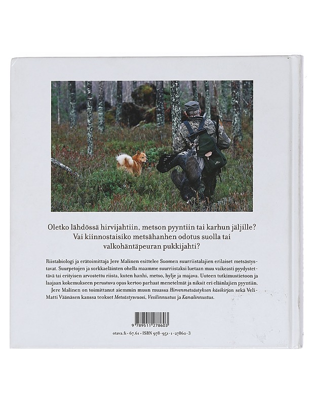 Suurriistan metsästys - Malinen, Jere - Tietokirjat ja oppaat - 10105442592 - 1