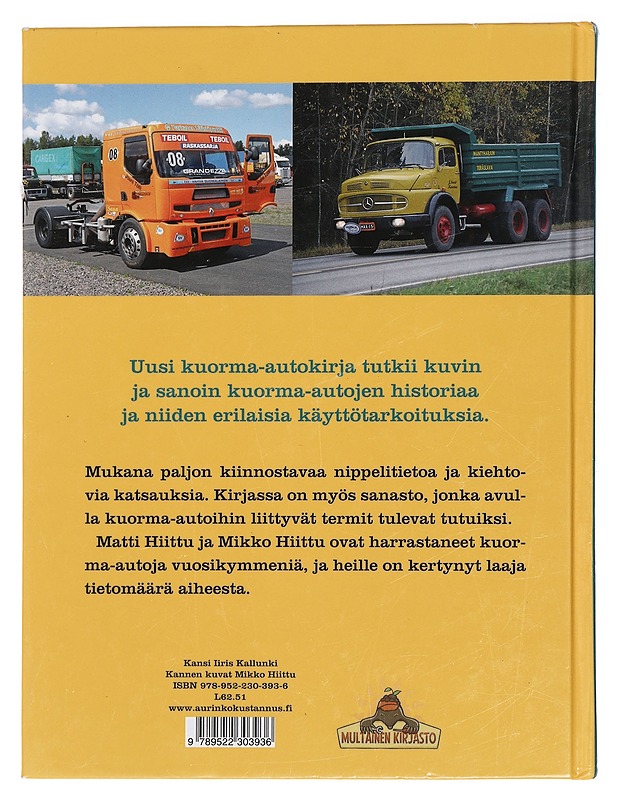 Uusi kuorma-autokirja - Hiittu, Matti - Tietokirjat ja oppaat - 10105442612 - 1