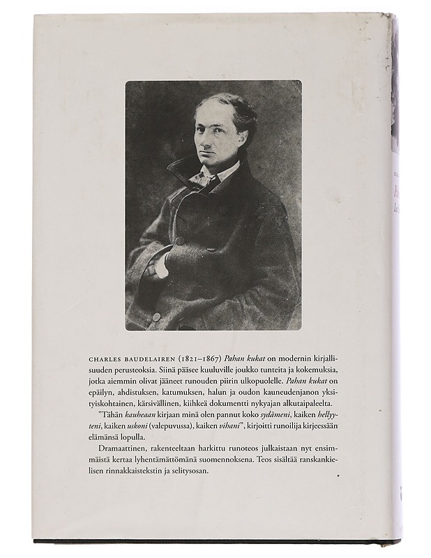 Pahan kukat = Les fleurs du mal - Baudelaire, Charles - Romaanit ja novellit - 10105442645 - 1