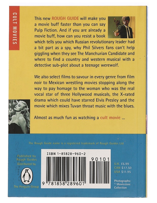 The Rough Guide to Cult Movies - Paul Simpson - Tietokirjat ja oppaat - 10105442646 - 1