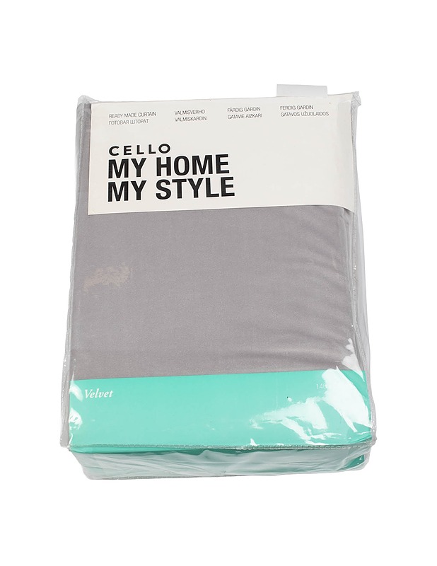 CELLO Velvet verho, 140 x 240 cm, 2 kpl - Verhot ja kapat - 10105442671 - 0