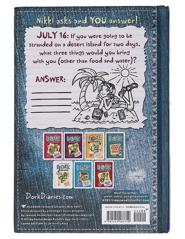 DORK diaries OMG! All about me diary! - Lastenkirjat - 10105442702 - 1