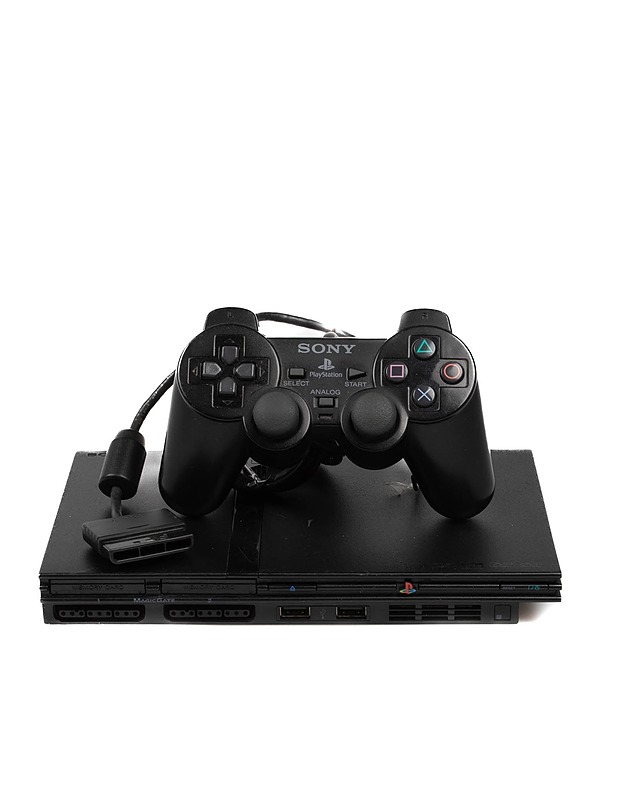 SONY PlayStation 2 Slim pelikonsoli - Konsolit ja konsolipelit - 10105442726 - 0