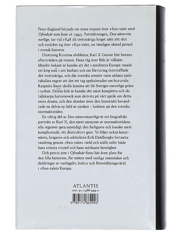 Den oövervinnerlige - Peter Englund - Historiakirjat - 10105442815 - 1