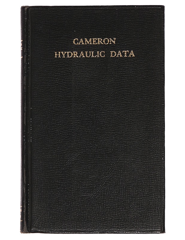 Cameron hydraulic data  - Tietokirjat ja oppaat - 10105442826 - 0