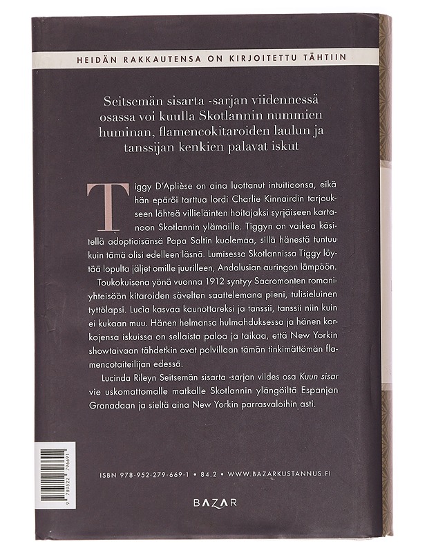 Kuun sisar - Riley, Lucinda - Romaanit ja novellit - 10105442833 - 1