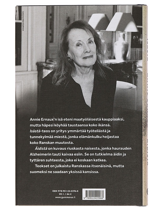Isästä ; Äidistä - Ernaux, Annie - Elämäkerrat ja muistelmat - 10105442845 - 1