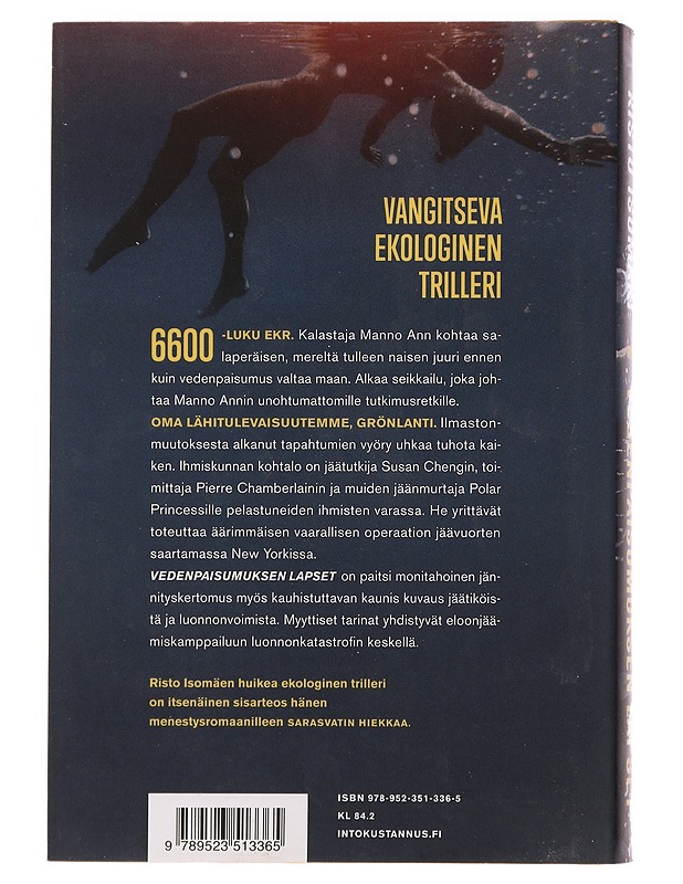 Vedenpaisumuksen lapset - Risto Isomäki - Fantasia- ja scifi - 10105442871 - 1