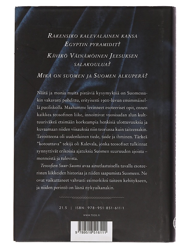 Teosofien Suur-Suomi - Minna-Maria Fyrqvist - Historiakirjat - 10105442877 - 1