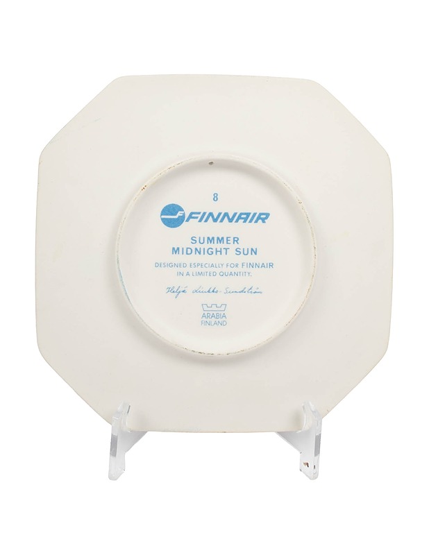 ARABIA Midnight Sun Summer seinälautanen - Designsuosikit - 10105442882 - 2