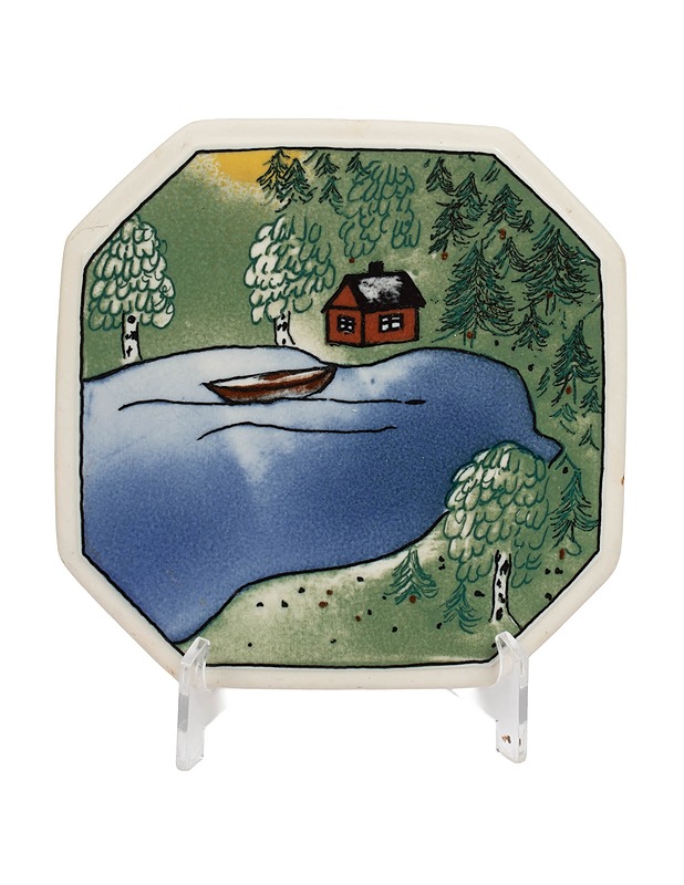 ARABIA Midnight Sun Summer seinälautanen - Designsuosikit - 10105442882 - 1