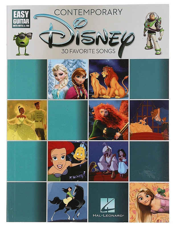 Contemporary Disney : easy guitar with notes & tab - Tietokirjat ja oppaat - 10105442894 - 0