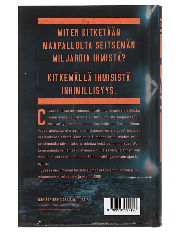 Ääretön meri - Yancey, Rick - Romaanit ja novellit - 10105442911 - 1
