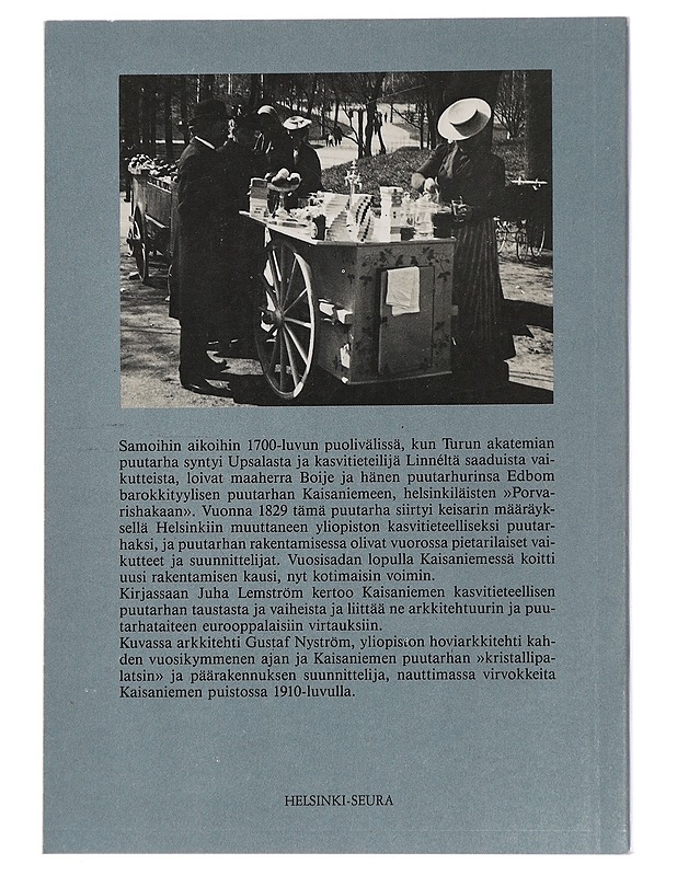 Kaisaniemen kasvitieteellinen puutarha - Juha Lemström - Historiakirjat - 10105442926 - 1