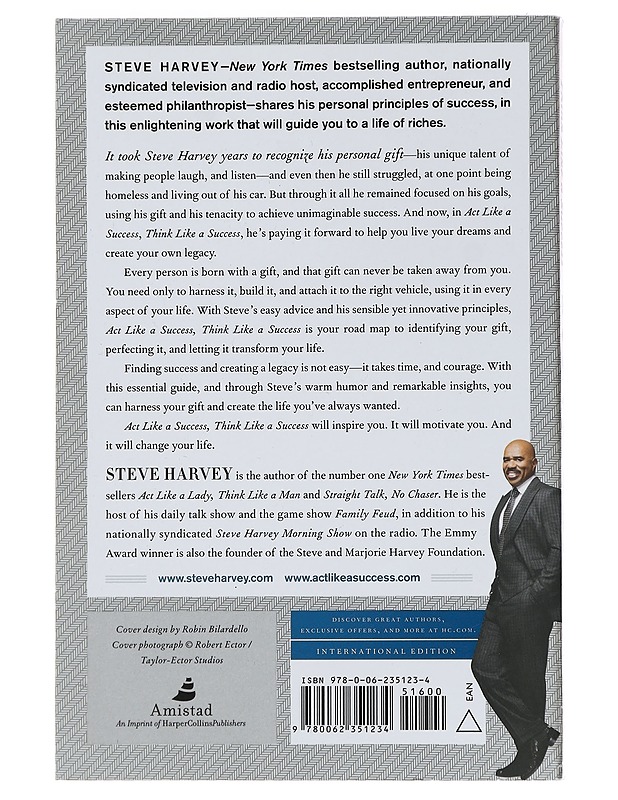 Act like a success, think like a success - Steve Harvey - Tietokirjat ja oppaat - 10105442937 - 1