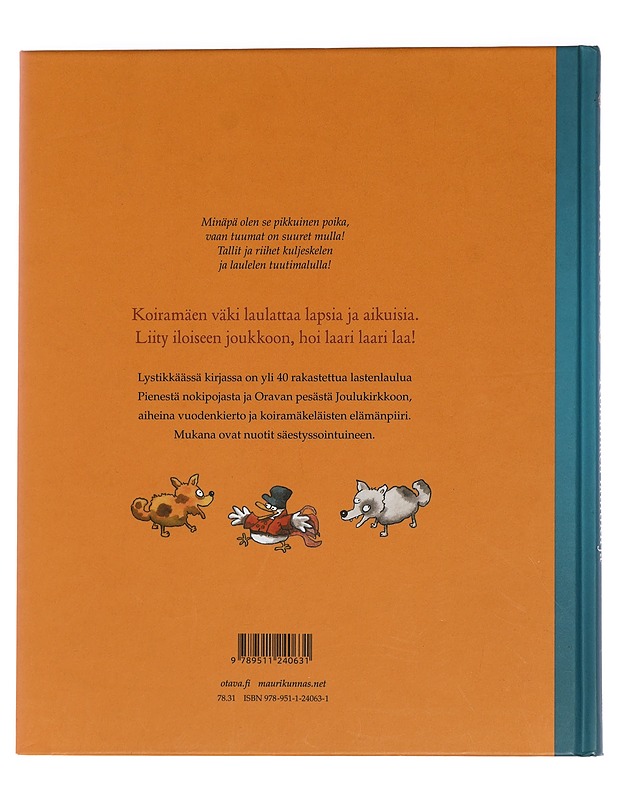 Koiramäen laulukirja - Kunnas, Mauri - Lastenkirjat - 10105442939 - 1