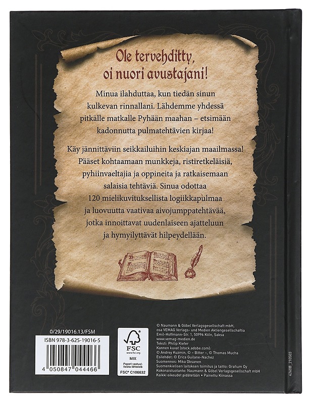 Keskiaika-logiikkapulmat: Veli Viljami ja salaovet tietämykseen - Philip Kiefer - Tietokirjat ja oppaat - 10105442955 - 1