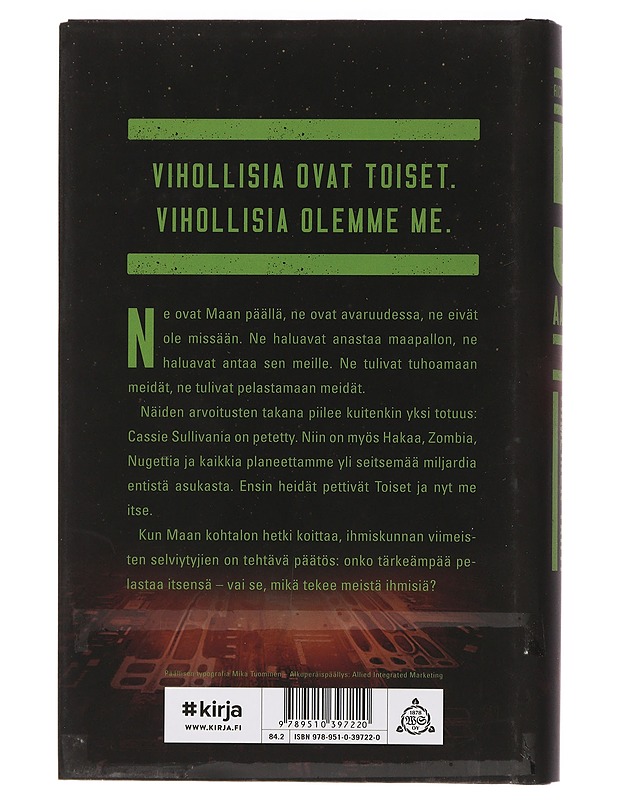 Viimeinen tähti - Yancey, Rick - Romaanit ja novellit - 10105442961 - 1