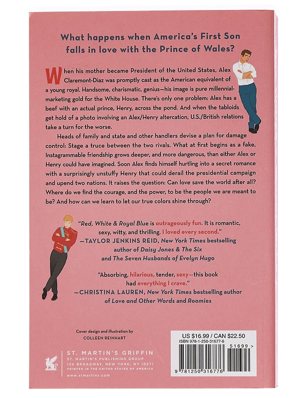 Red, white & royal blue - Casey McQuiston - Romaanit ja novellit - 10105442962 - 1