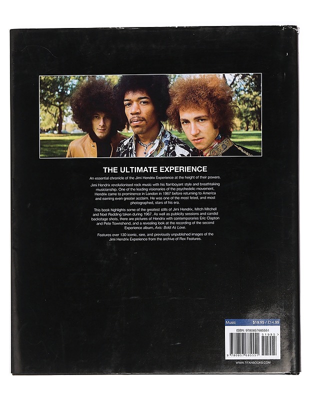 The Jimi Hendrix Experience - Hearn, Marcus - Musiikki- ja elokuvakirjat - 10105442985 - 1