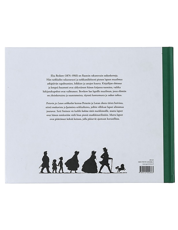 Petterin ja Lotan seikkailut - Beskow, Elsa - Lastenkirjat - 10105442991 - 1