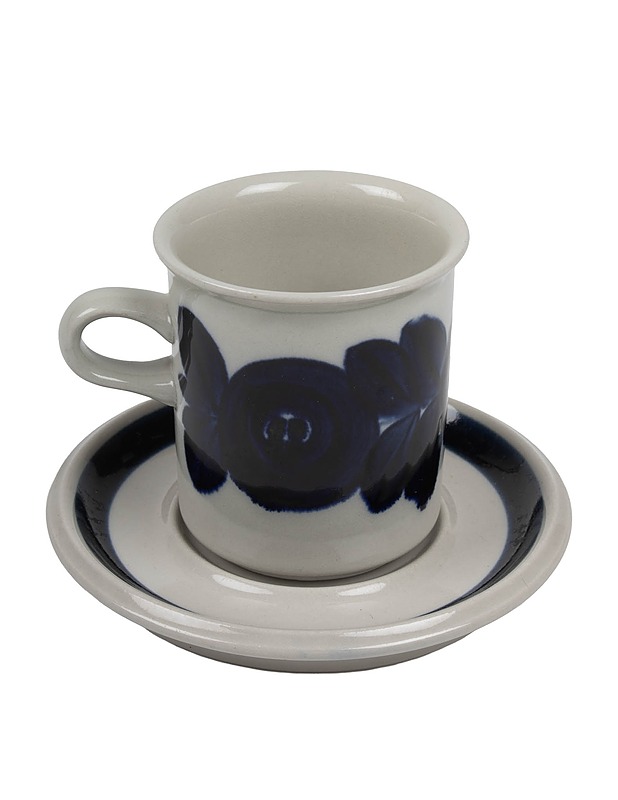 ARABIA Anemone kahvikuppi ja aluslautanen - Designsuosikit - 10105442995 - 0