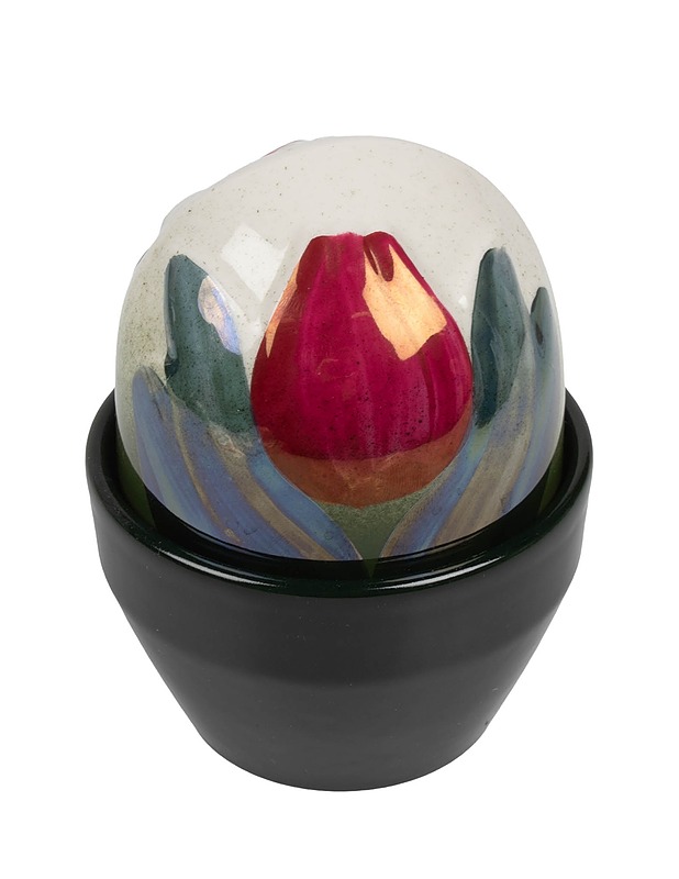 ARABIA Ikikukka Punainen tulppaani ruukku - Designsuosikit - 10105443032 - 0