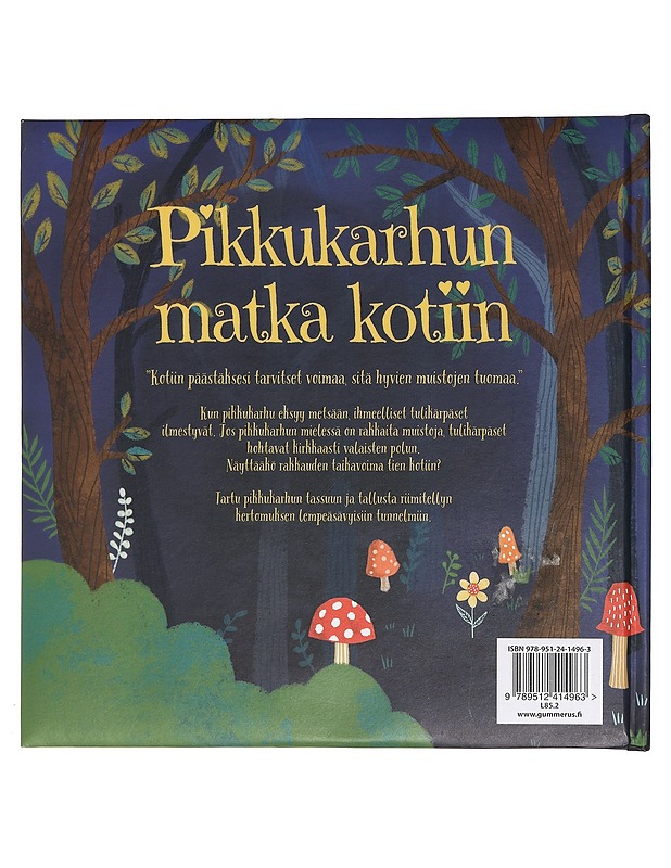 Pikkukarhun matka kotiin : lempeä kertomus kotiin löytämisestä - Richards, Caroline - Lastenkirjat - 10105443053 - 1