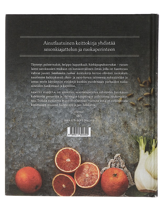Satokauden ruokaa - Haavisto, Susanna - Ruokakirjat - 10105443057 - 1