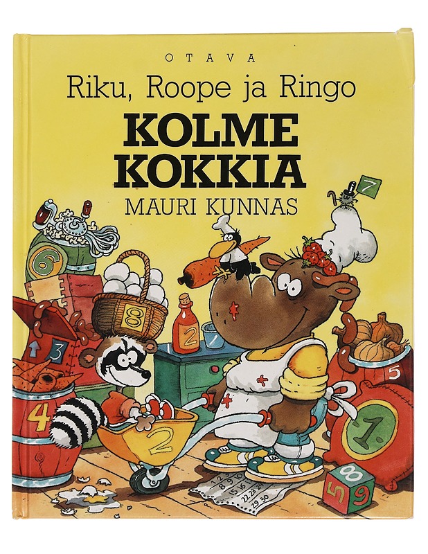 Riku, Roope ja Ringo : kolme kokkia - Kunnas, Mauri - Lastenkirjat - 10105443059 - 0