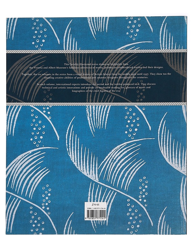 The Victoria & Albert Museum's textile collection : British textiles from 1900 to 1937 - Valerie Mendes - Historiakirjat - 10105443058 - 1