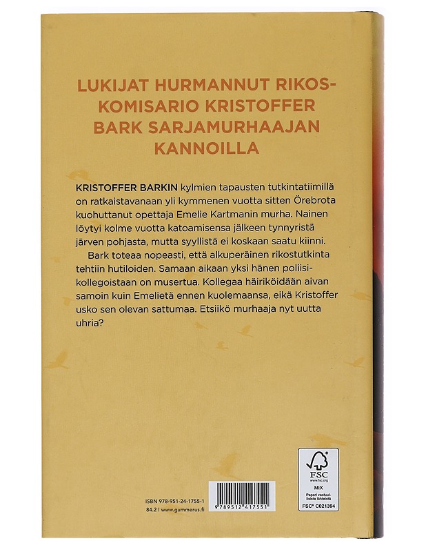 Varjo kannoillasi - Jansson, Anna - Jännitys ja dekkarit - 10105443071 - 1