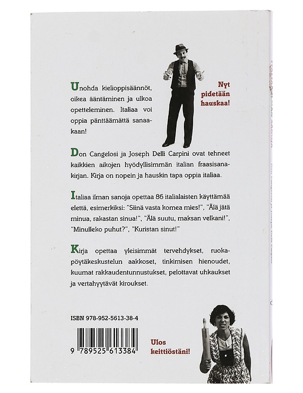 Italiaa ilman sanoja - Cangelosi, Don - Tietokirjat ja oppaat - 10105443100 - 1