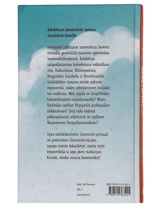 Geoetsivät ja kadonnut muinaispurkka : salapoliisitarinoita - Hulkko, Johanna - Lastenkirjat - 10105443135 - 1