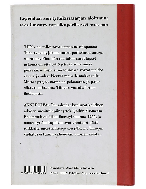 Tiina - Anni Polva - Lastenkirjat - 10105443149 - 1