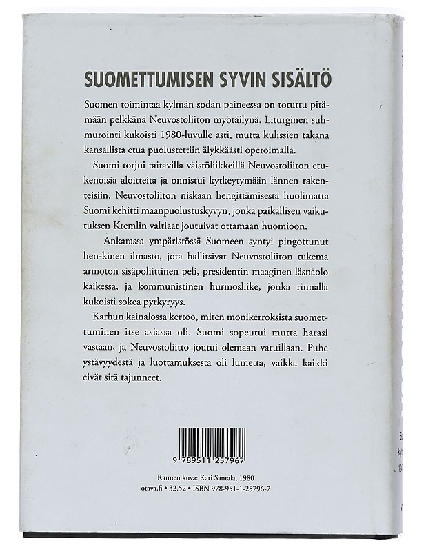 Karhun kainalossa - Jukka Tarkka - Tietokirjat ja oppaat - 10105443166 - 1