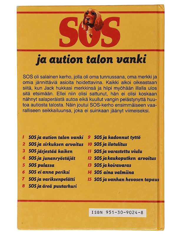 SOS ja aution talon vanki - Enid Blyton - Lastenkirjat - 10105443219 - 1