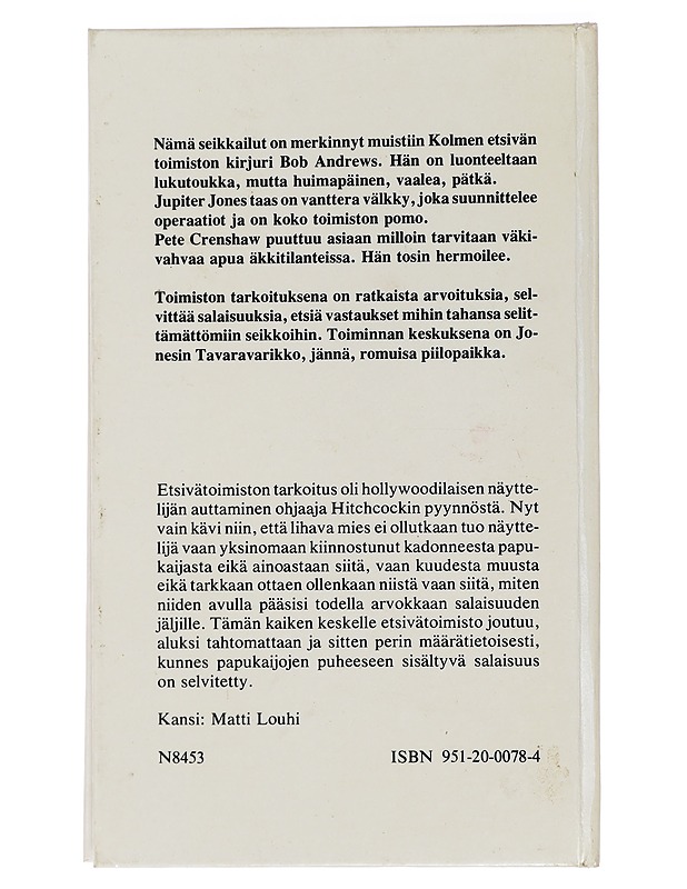 Alfred Hitchcock : 3 etsivää ja änkyttävä papukaija 2 - Nuorten kirjat - 10105443230 - 1