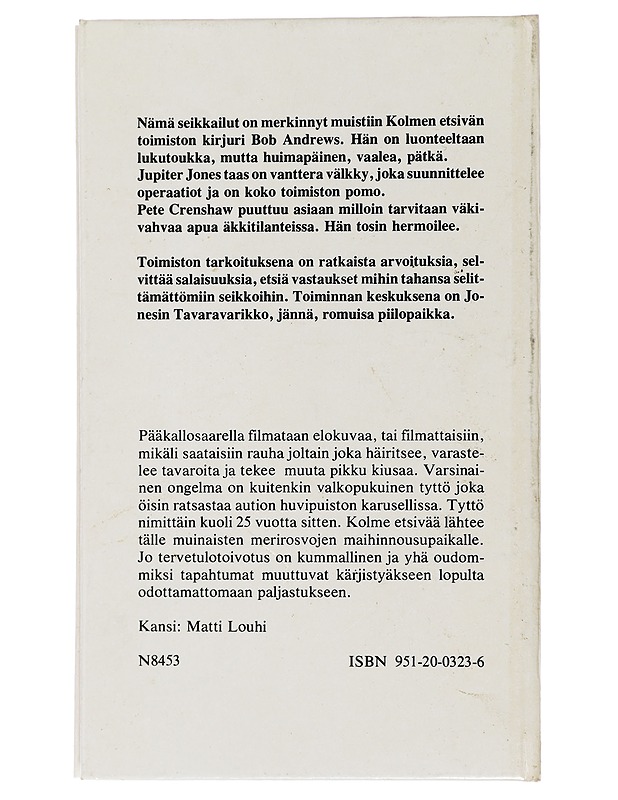 Alfred Hitchcock : 3 etsivää ja pääkallo saari 6 - Jännitys ja dekkarit - 10105443246 - 1