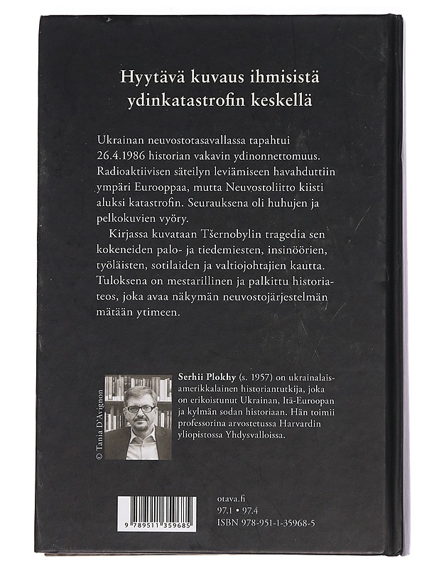 Tsernobyl : ydinkatastrofin historia - Plokhy, Serhii - Historiakirjat - 10105443260 - 1