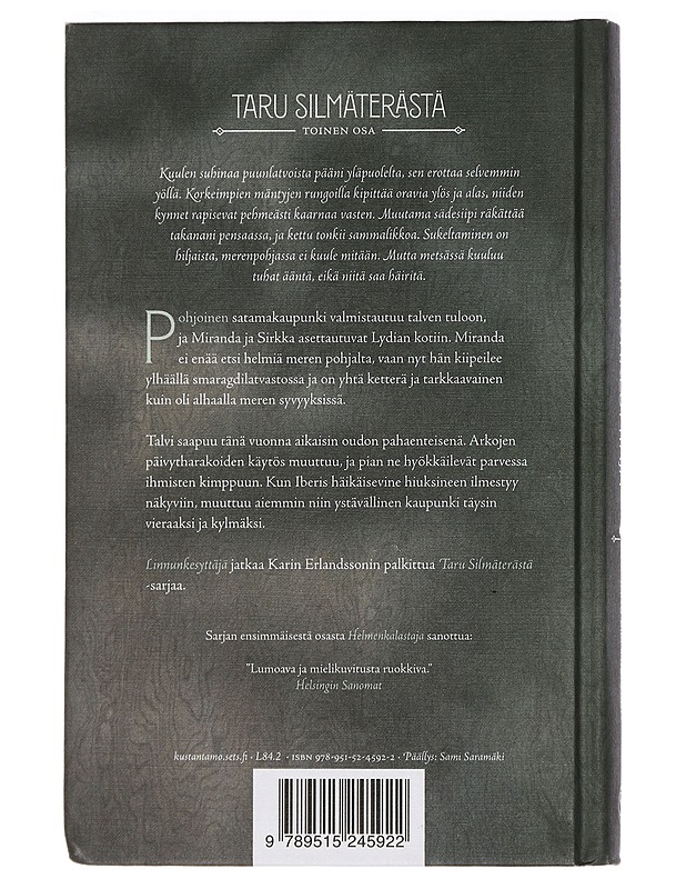 Linnunkesyttäjä - Erlandsson, Karin - Lastenkirjat - 10105443329 - 1