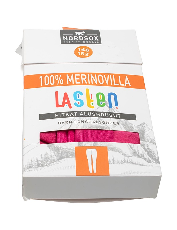 NORDSOX pitkät merinovilla alushousut, 146/152 - Asusteet - 10105443388 - 0