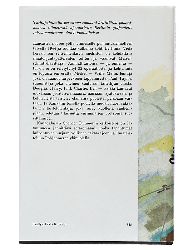 Spencer Dunmore - Pommituslento - Kaunokirjallisuus - 10105443392 - 1