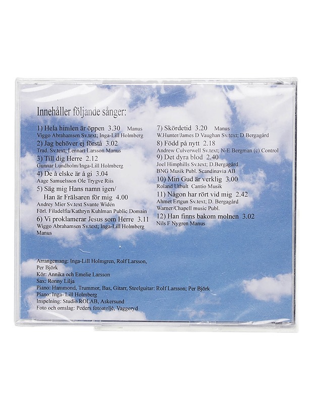 Inga-Lill et Henry Holmberg - Himlen Är Öppen - CD - CD-levyt - 10105443394 - 1