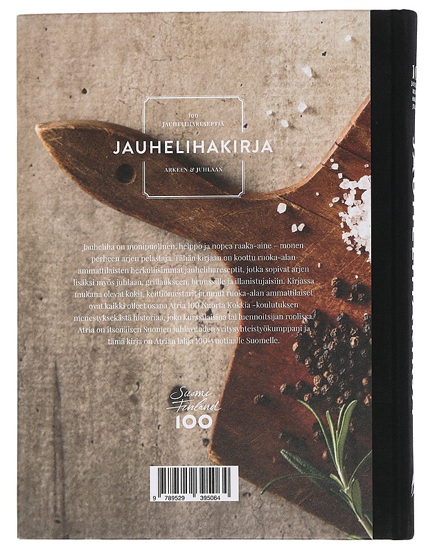 Jauhelihakirja : 100 jauhelihareseptiä arkeen & juhlaan - Nurmi, Alex - Historiakirjat - 10105443439 - 1