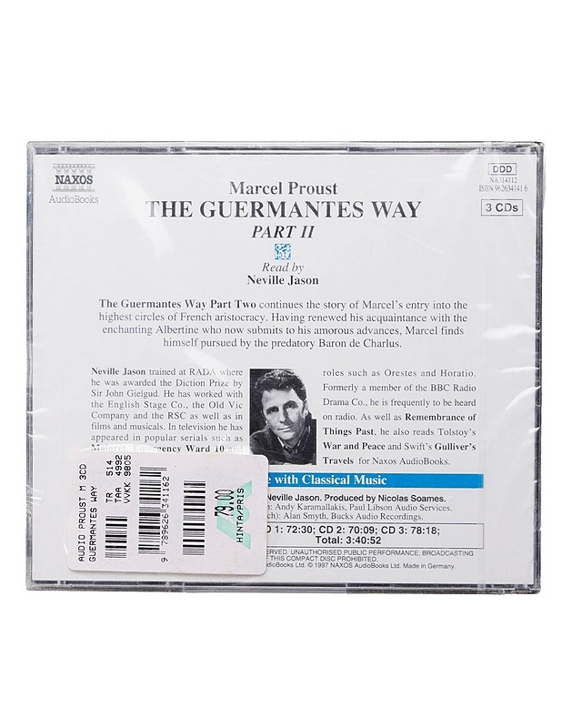 Marcel Proust - The Guermantes Way Part Two - CD - CD-levyt - 10105443465 - 1
